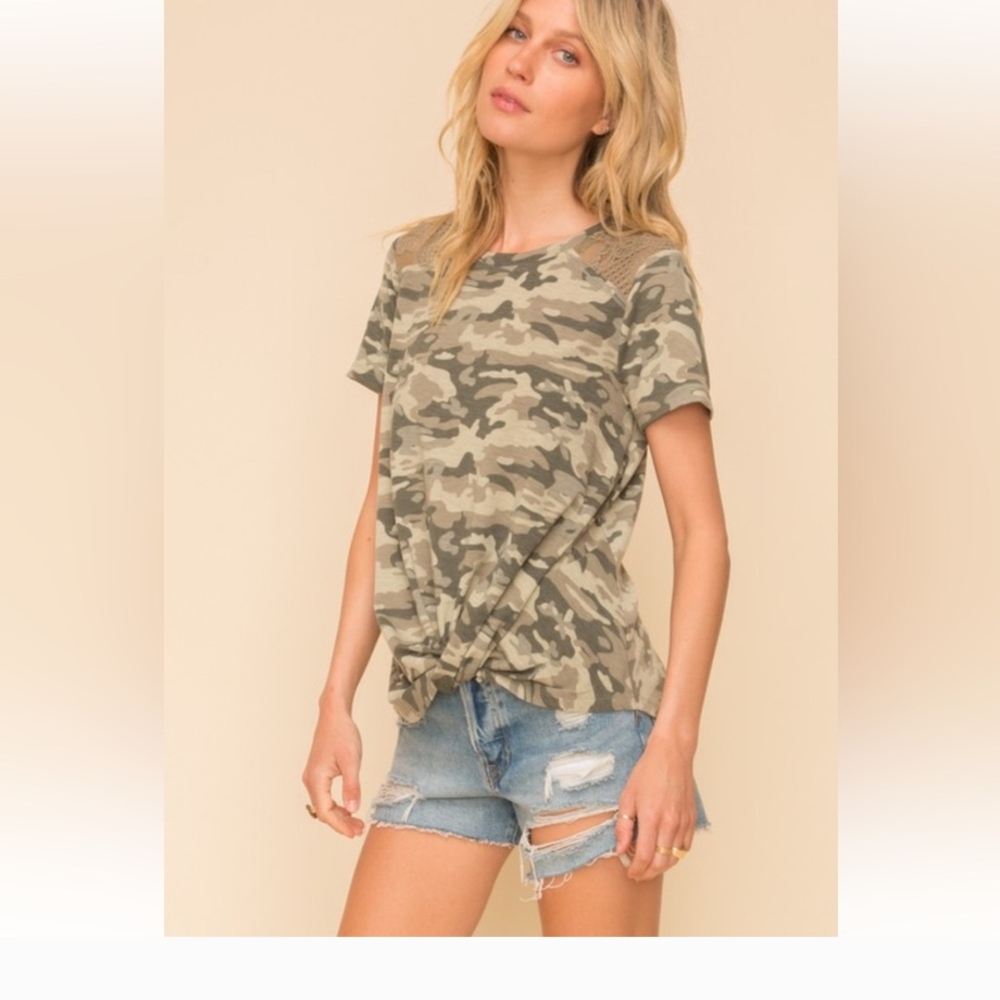 Camo Short Sleeve Tee
